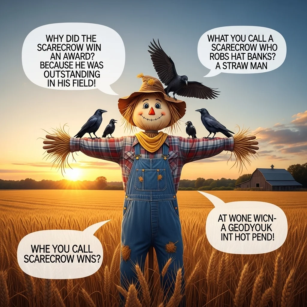 🌾 Farm Life Scarecrow Puns