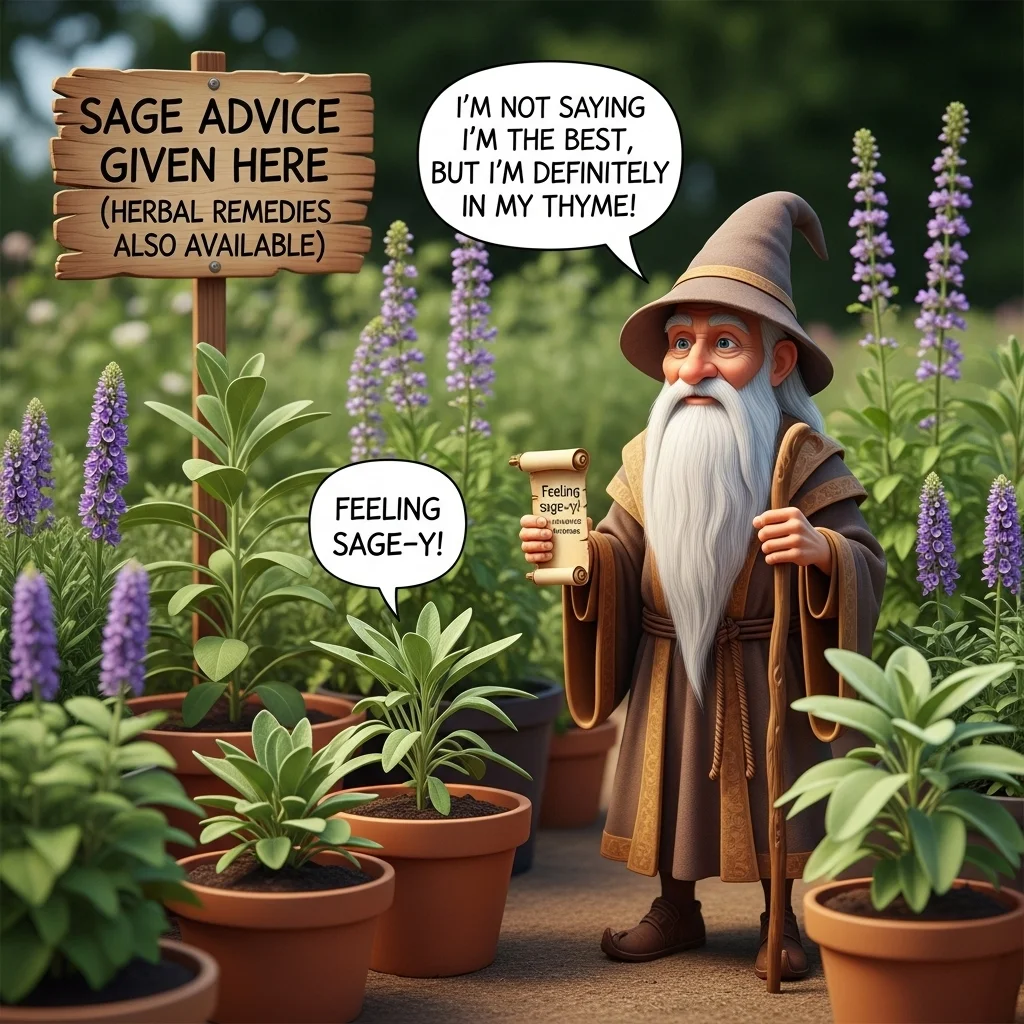 🌿 Sage Puns for Cooking and Food