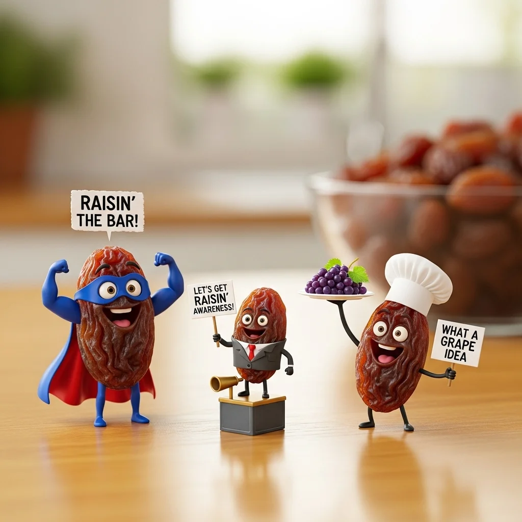 🍇 Fruit-Themed Raisin Puns