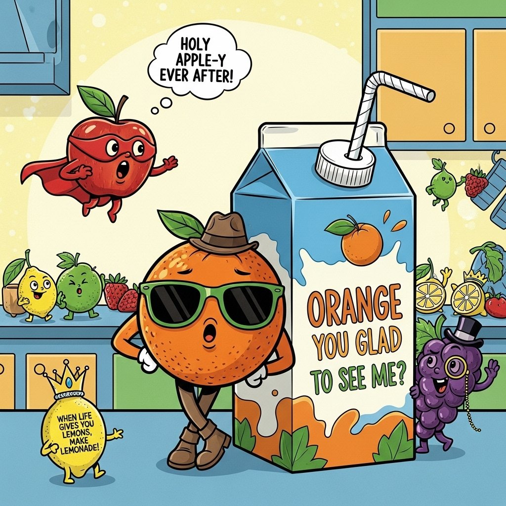 🍊 Orange Juice Puns