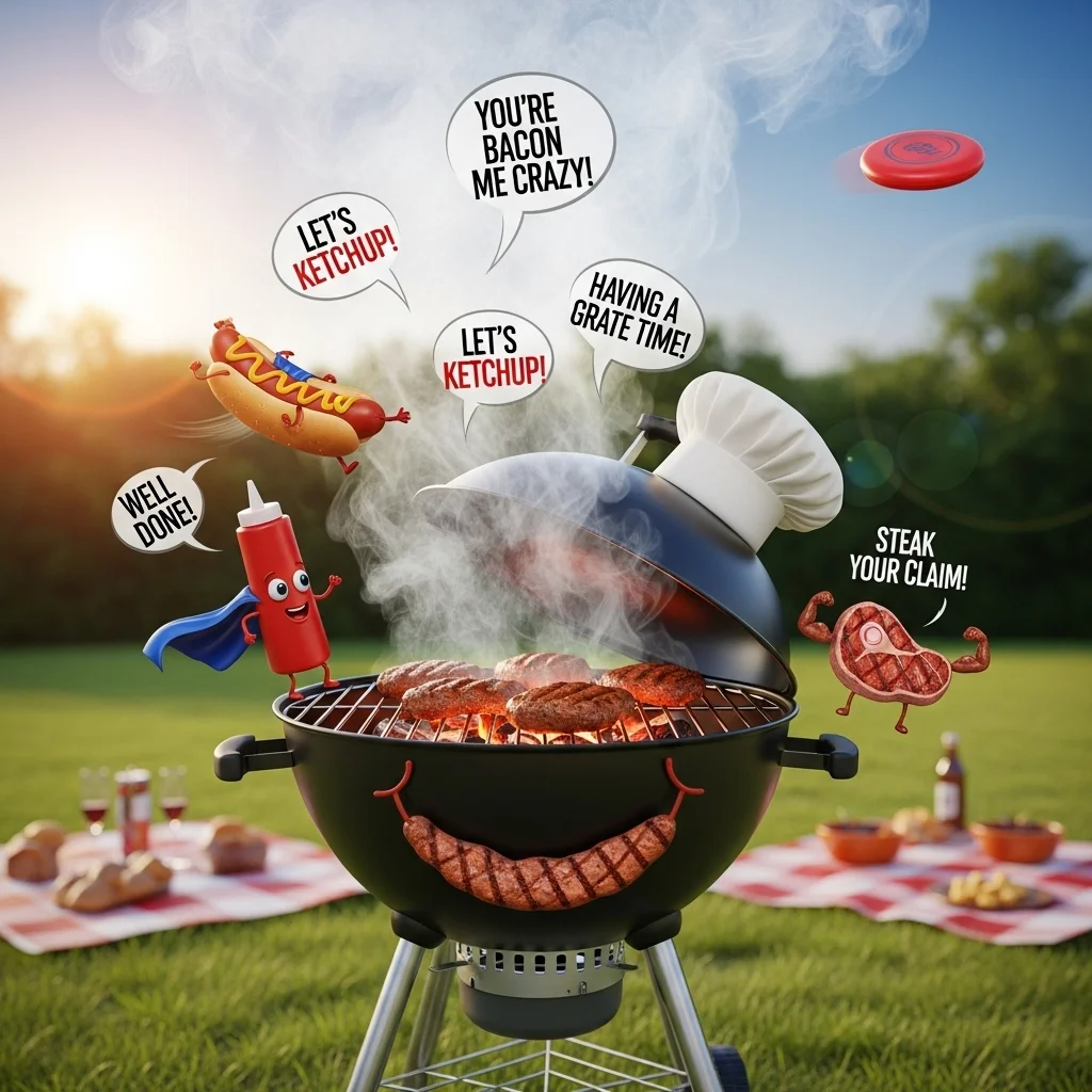 🍔 Classic BBQ Puns