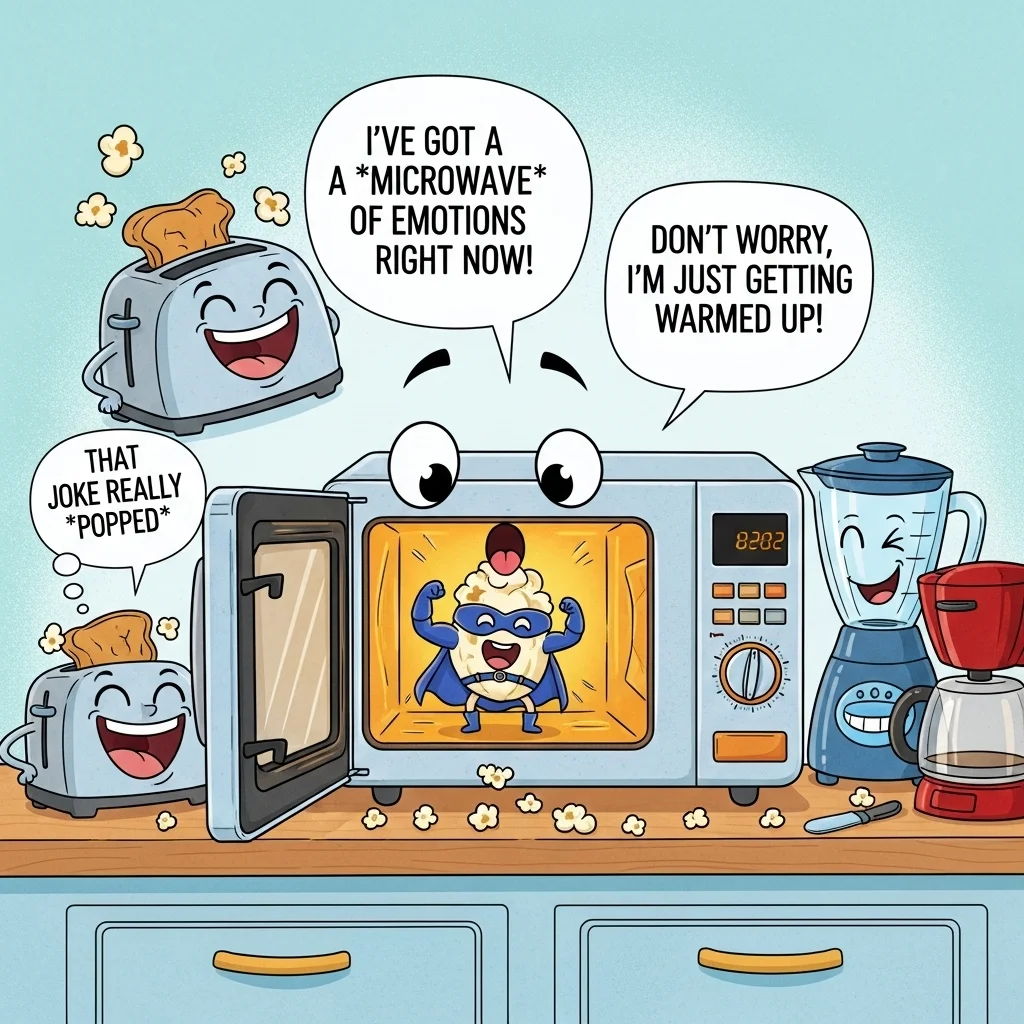 🍔 Microwave Food Puns