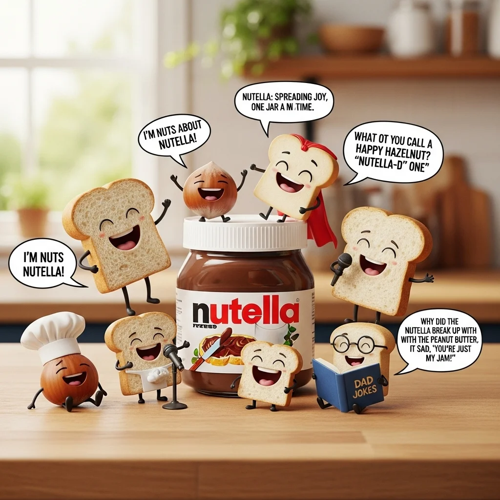 🍫 Nutella Puns for Instagram Captions