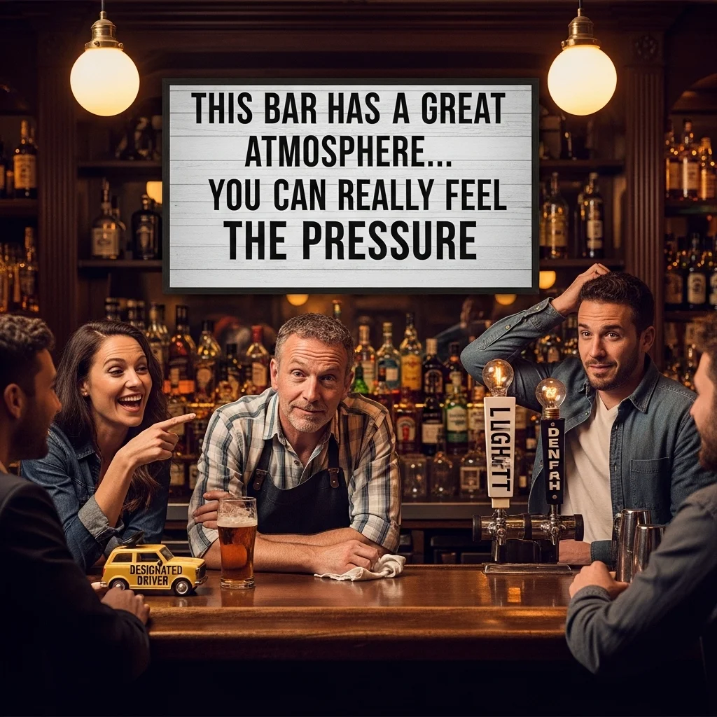 🍻 Classic Bar Puns