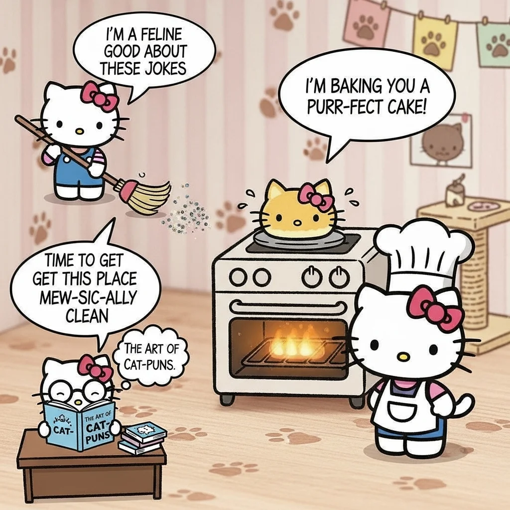 🎀 Hello Kitty Puns for Everyday Fun