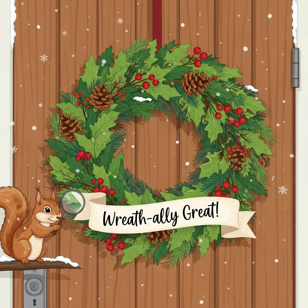 🎄 Christmas Wreath Puns