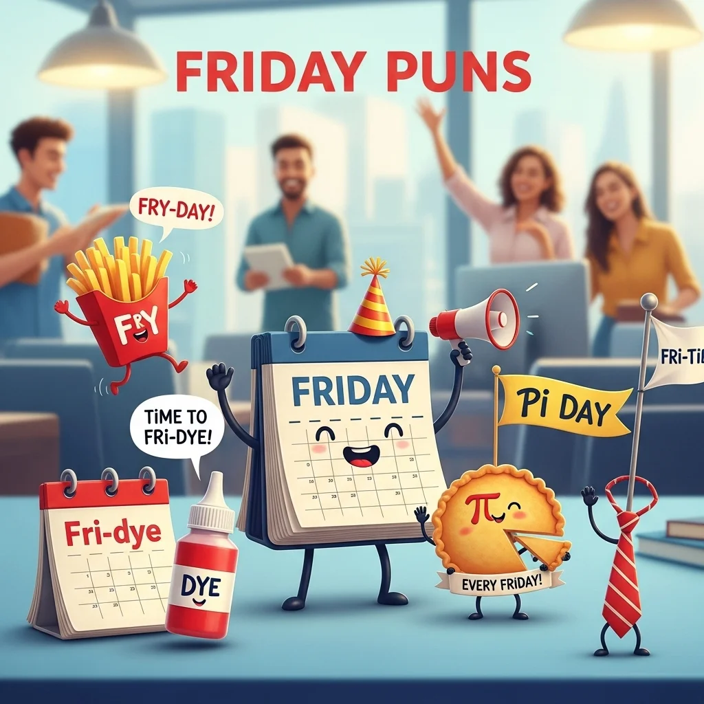 🎉 Friday Puns for Weekend Vibes
