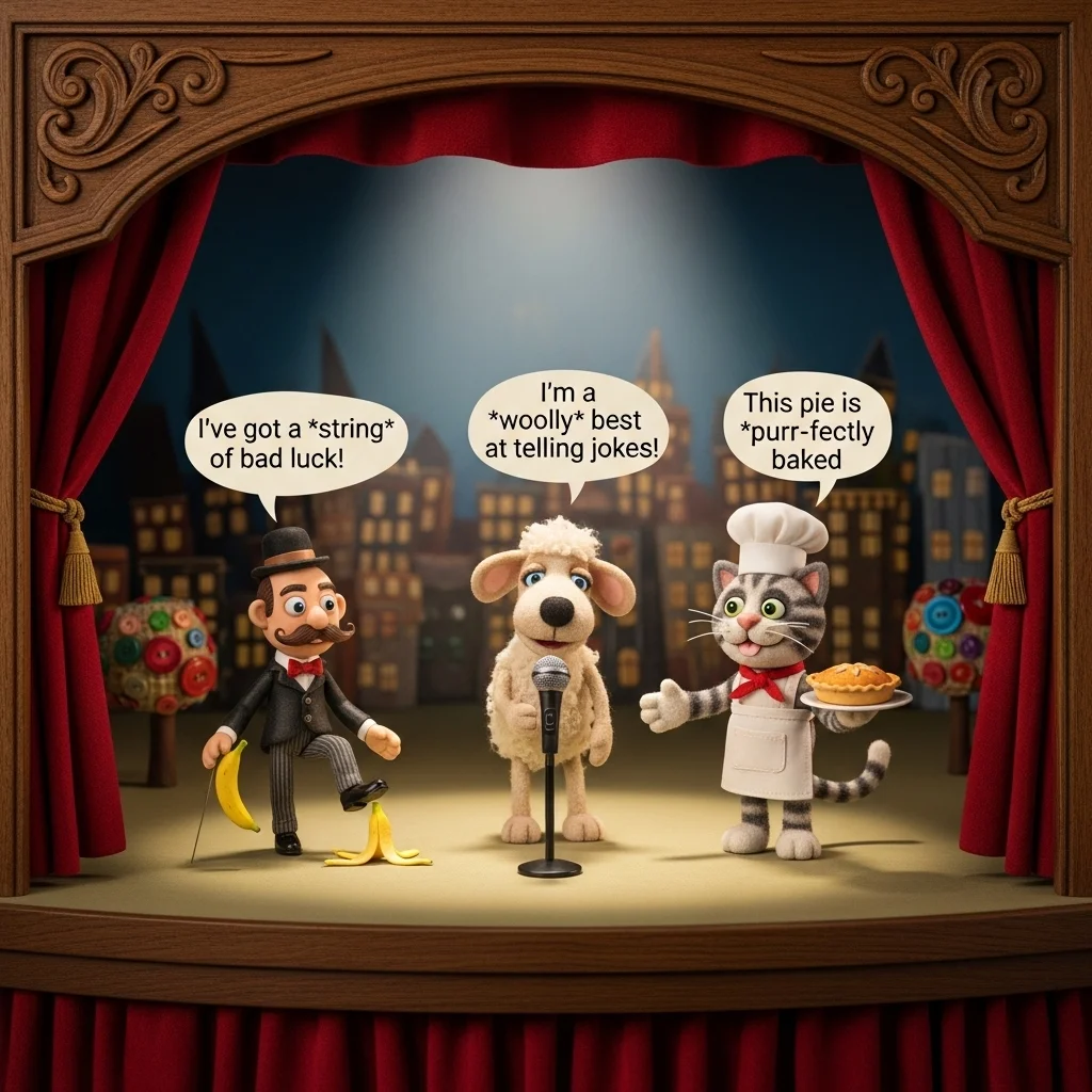 🎭 Puppet Show Puns