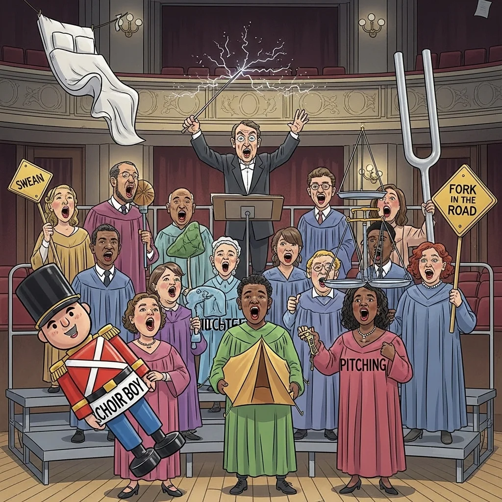 🎶 Funny Choir Puns