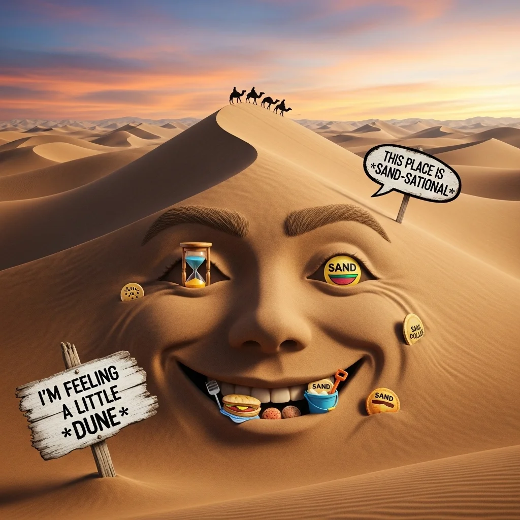 🏖️ Beach & Sand Puns