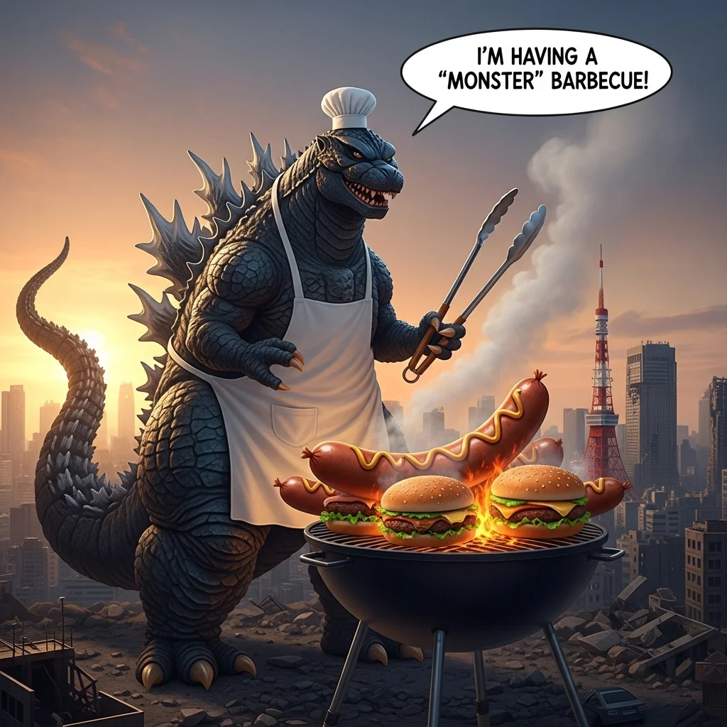 🏙️ Godzilla and City Life