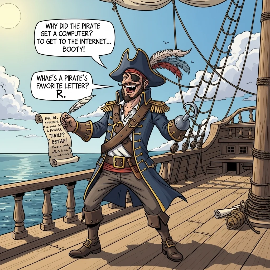 🏴‍☠️ Pirate Life Puns