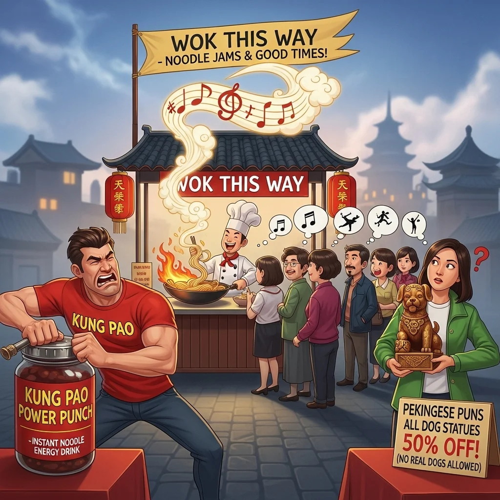 🐉 Classic Chinese Name Puns