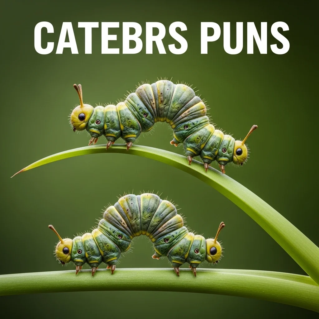 🐛 Funny Caterpillar Puns