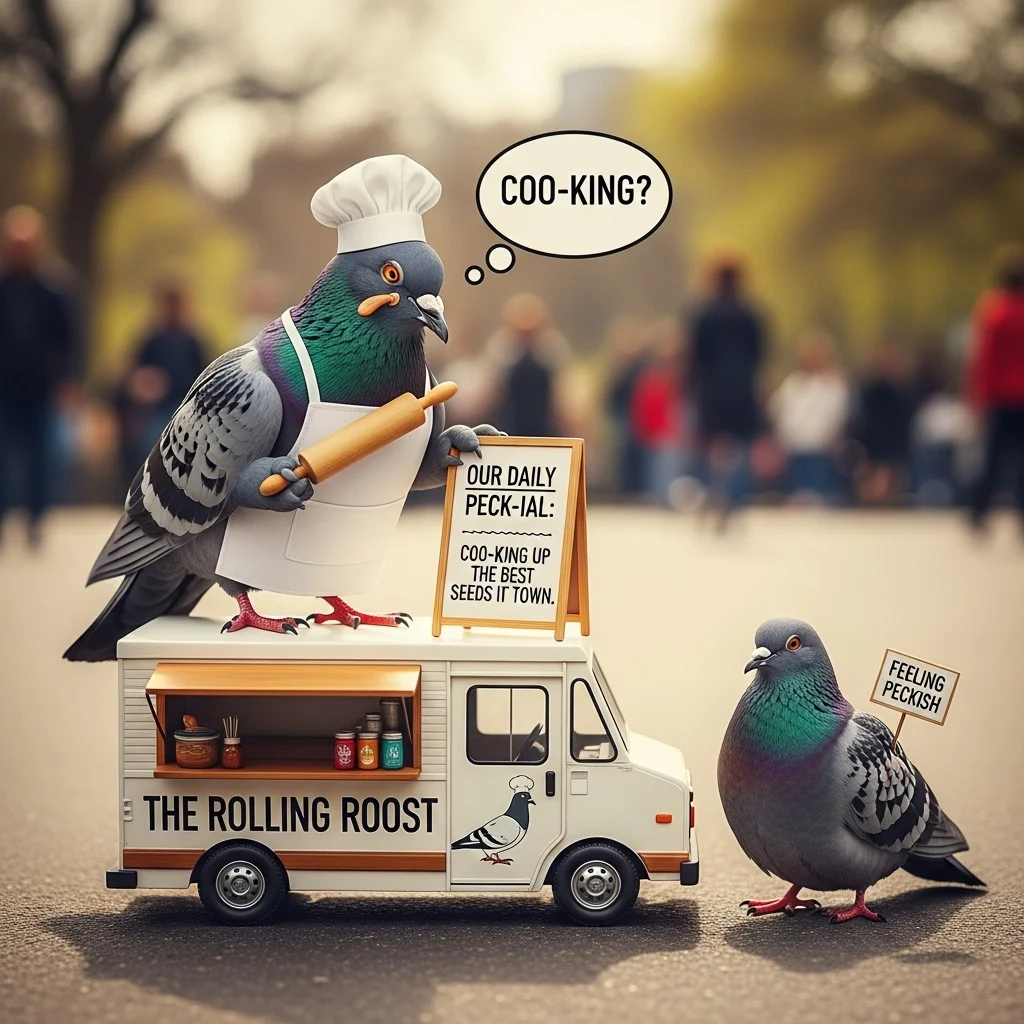 🐦 Pigeon Puns for Social Media