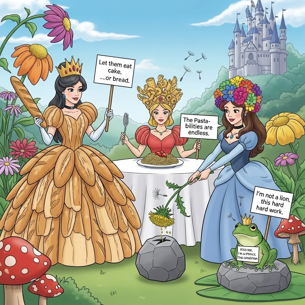 👑 Classic Princess Puns