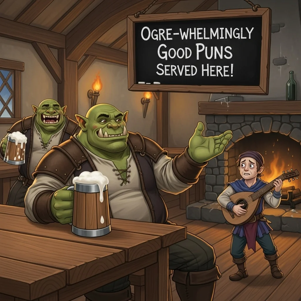 👹 Ogre Puns for Everyday Fun