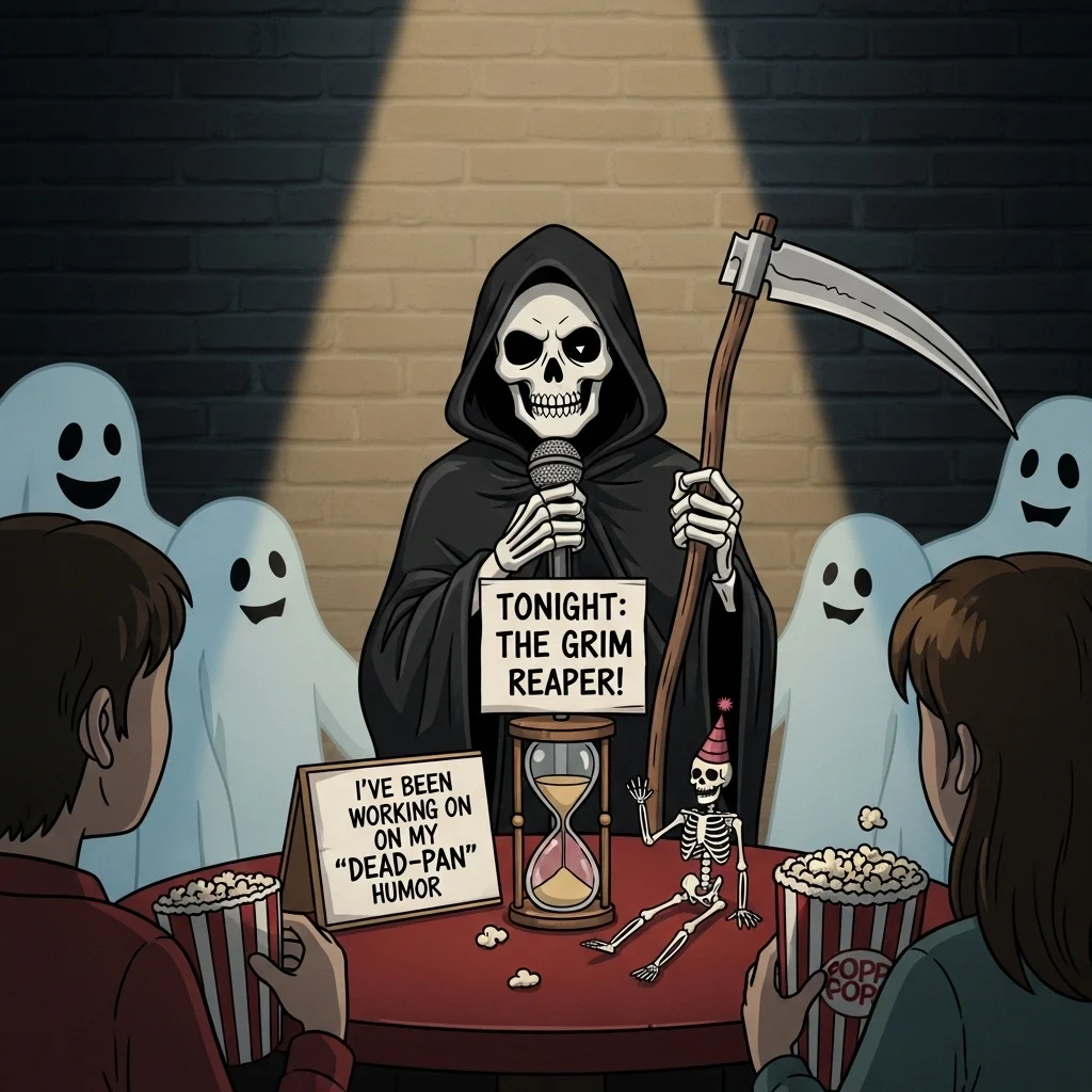 💀 Funny Grim Reaper Puns