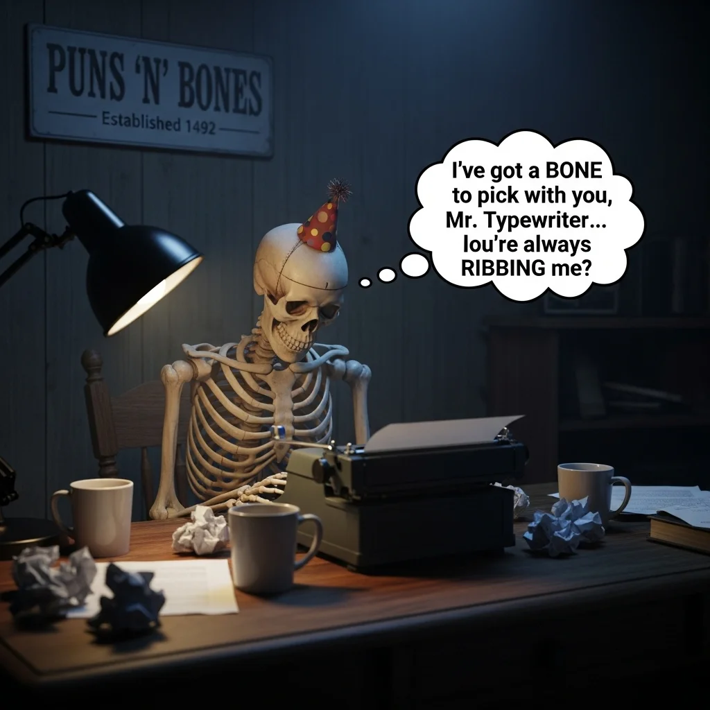💀 Skeleton Puns for Everyday Laughs
