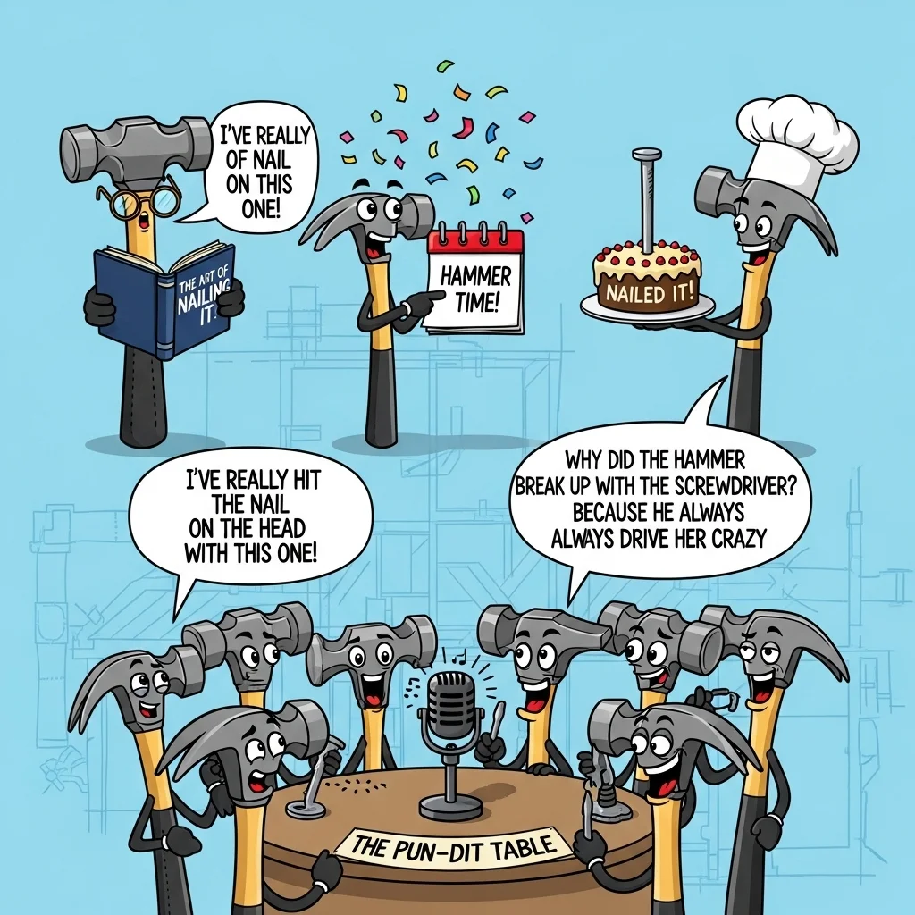🔨 Classic Hammer Puns