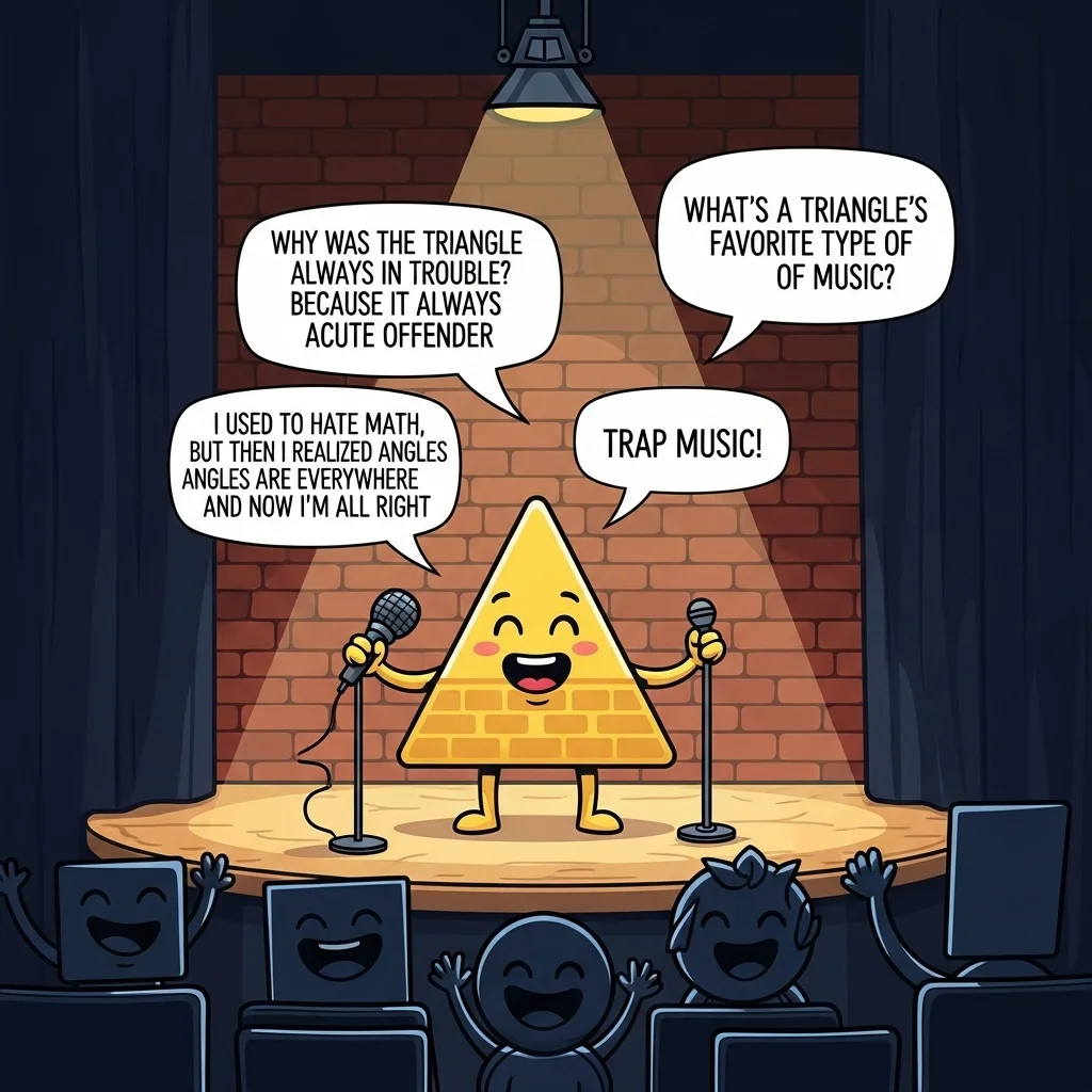🔺 Funny Triangle Puns and Jokes