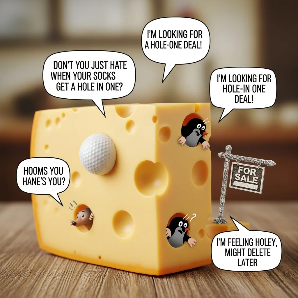 🕳️ Hole Puns