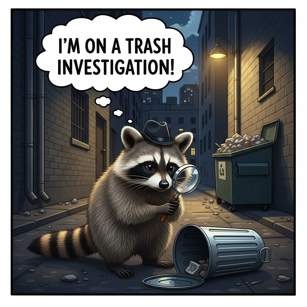 🗑️ Trash Panda Humor