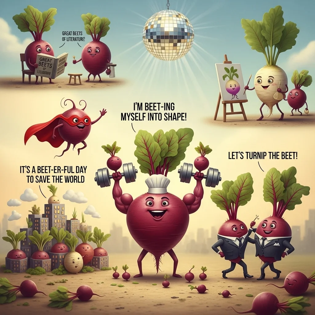 😂 Funny Beet Puns