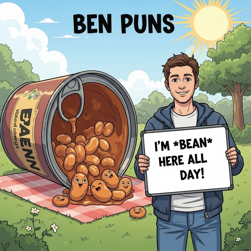 😂 Funny Ben Puns