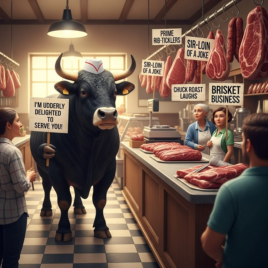 😂 Funny Bull Puns