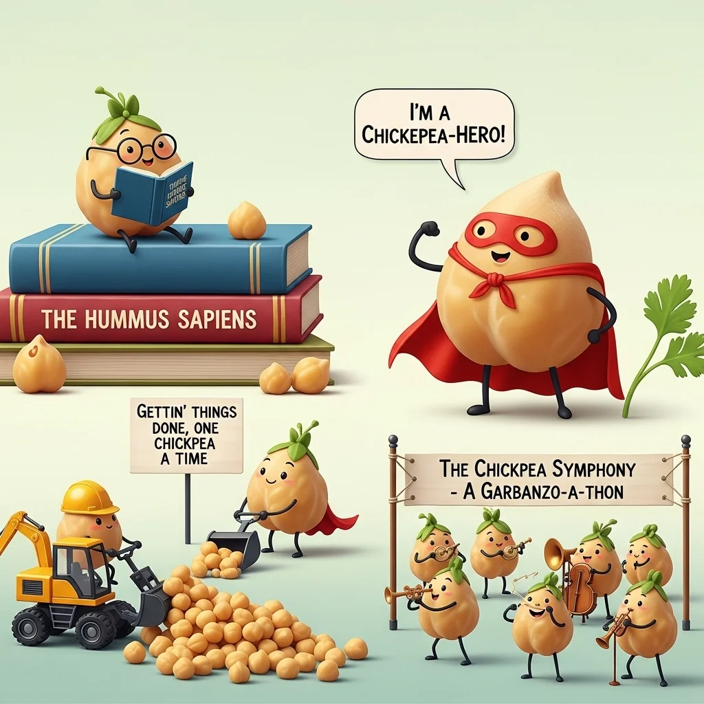 😂 Funny Chickpea Puns