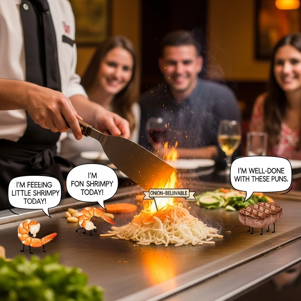 😂 Funny Hibachi Puns