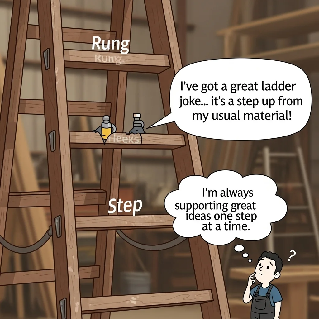 😂 Funny Ladder Puns