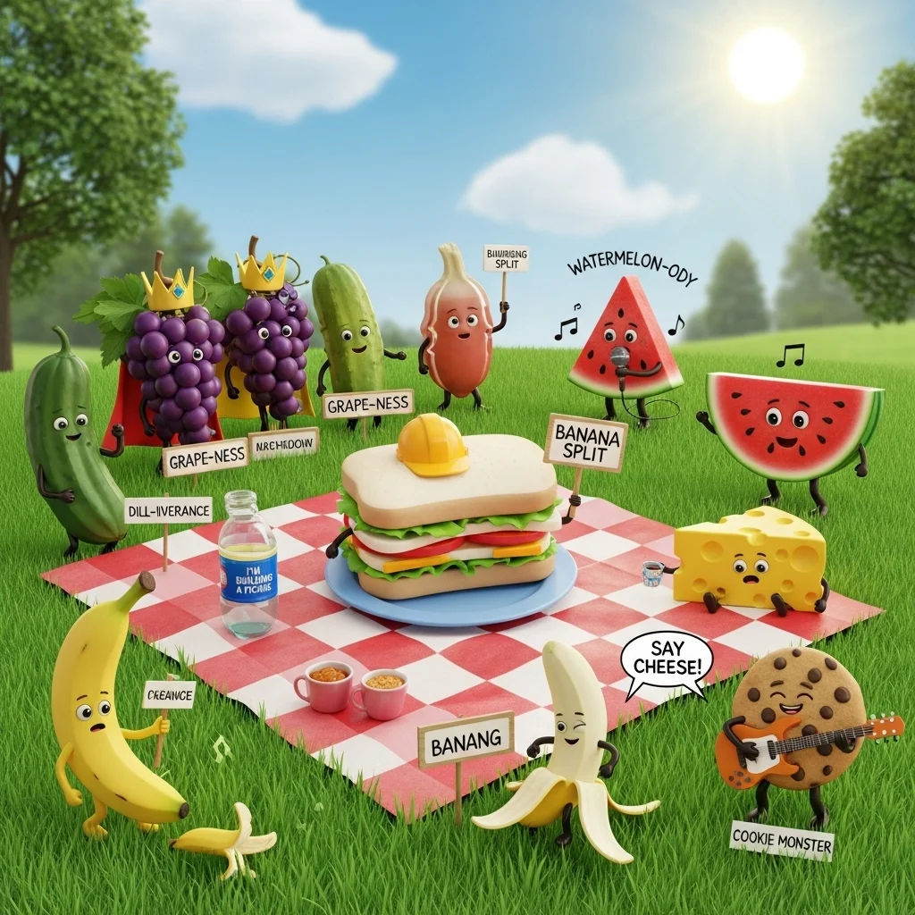 😂 Funny Picnic Puns