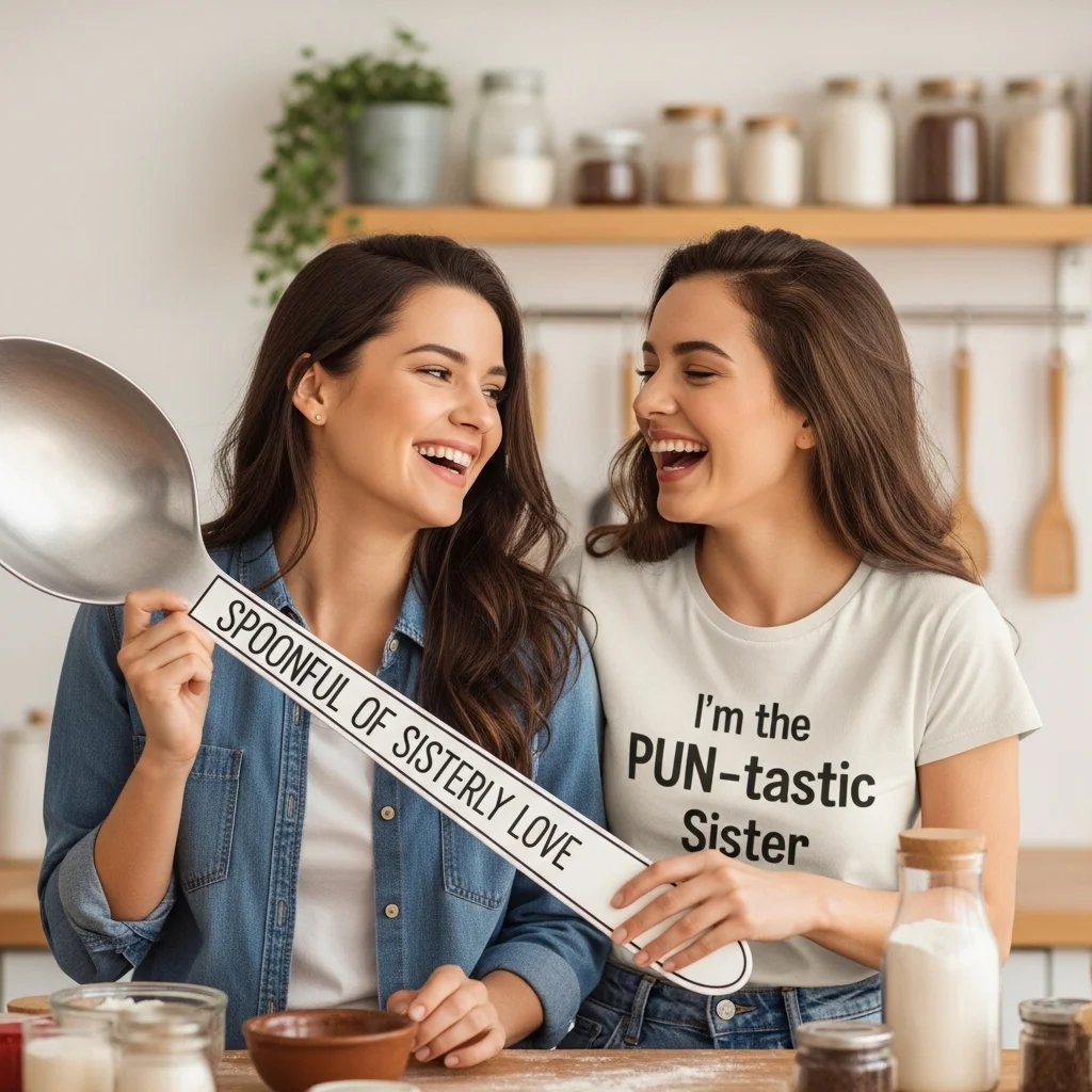😂 Funny Sister Puns