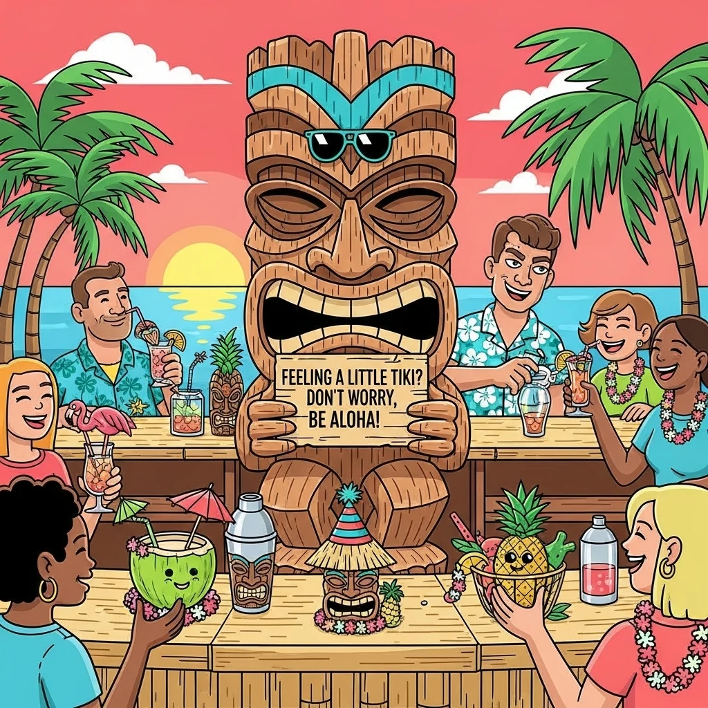 😂 Funny Tiki Puns
