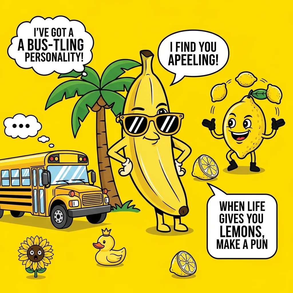 😂 Funny Yellow Puns