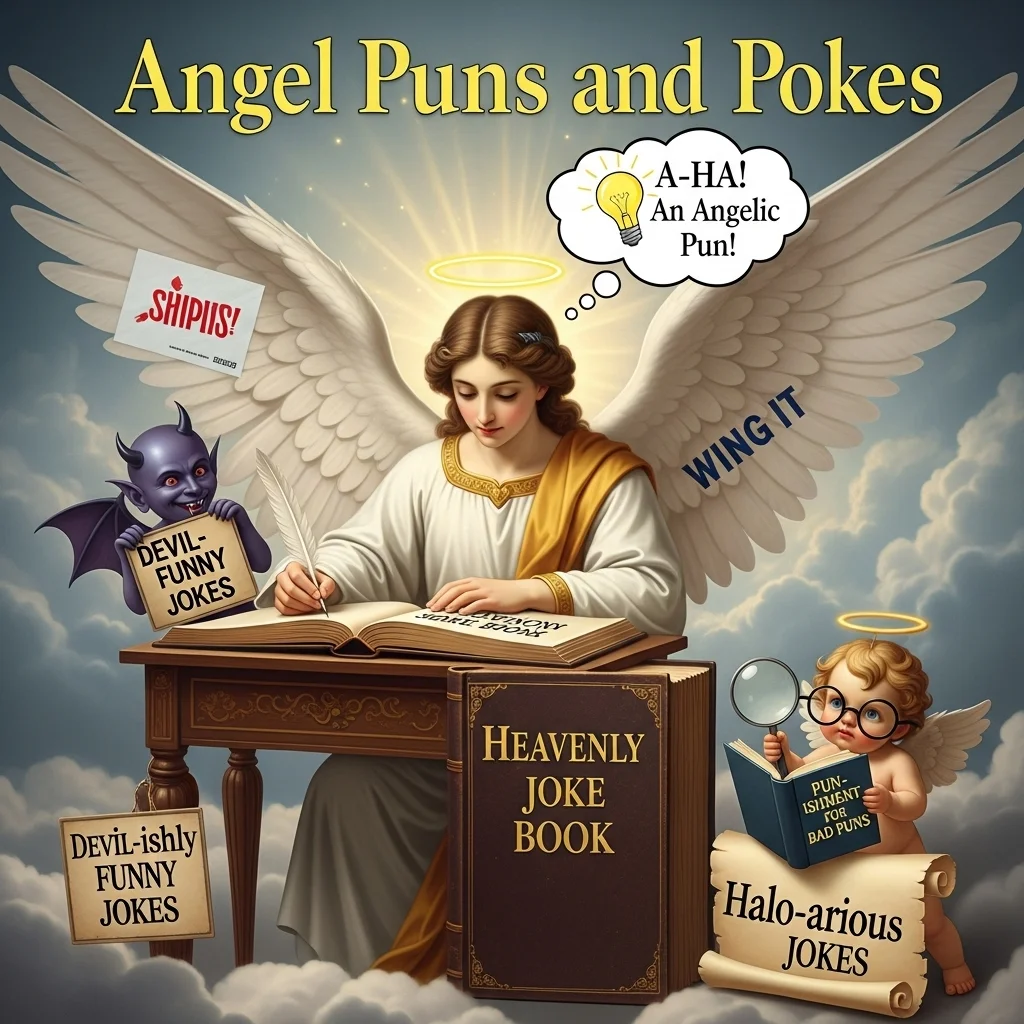 😇 Funny Angel Wordplay