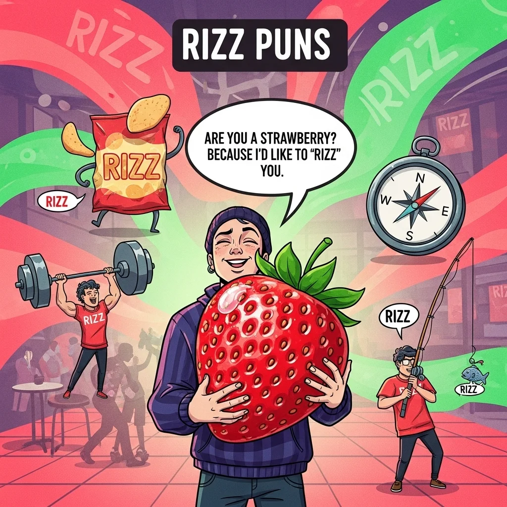 😎 Rizz Puns for Confidence Boosts