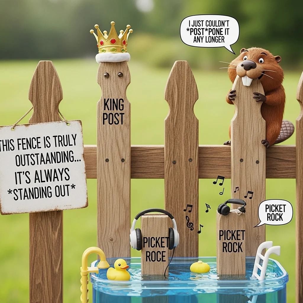 🚧 Funny Fence Puns