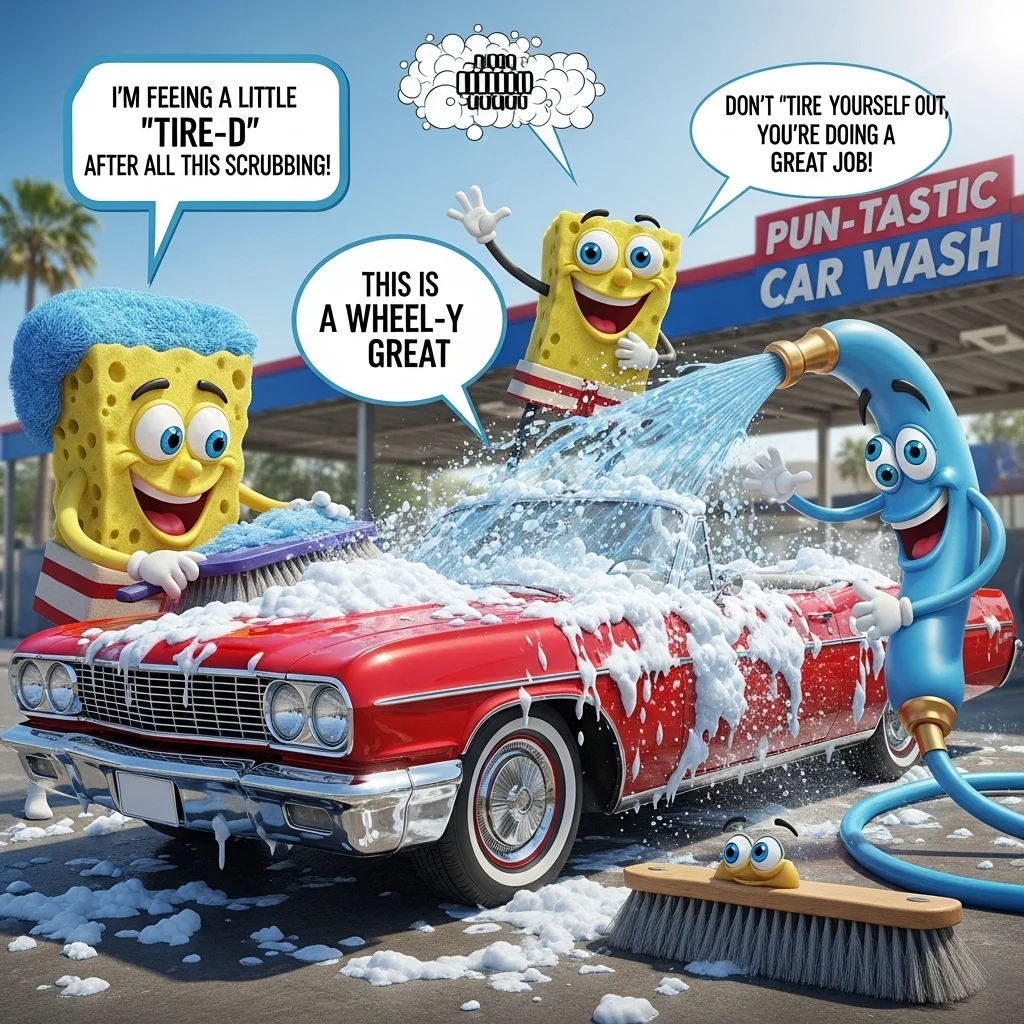 🚿 Soap & Suds Puns