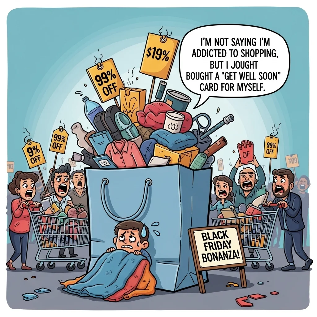 🛒 Black Friday Shopping Humor