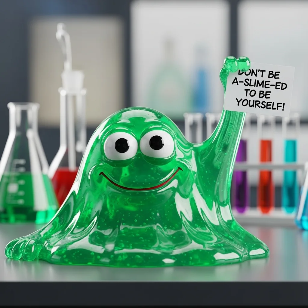 🟢 Funny Slime Puns