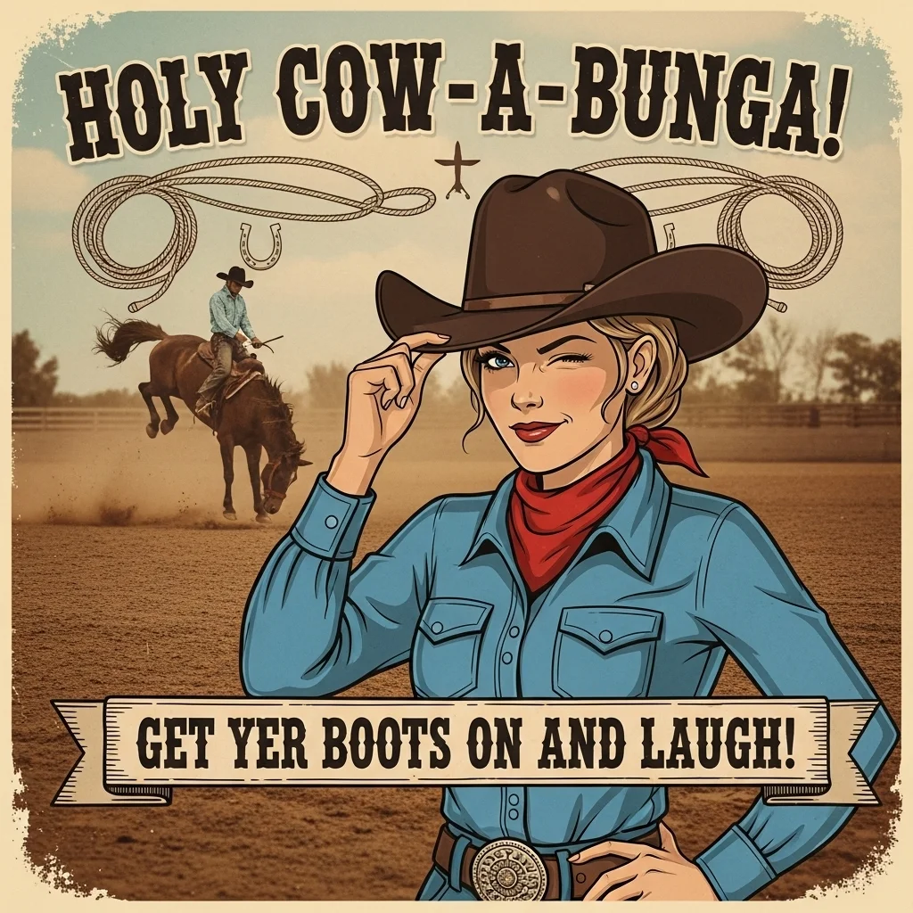 🤠 Funny Cowgirl Puns