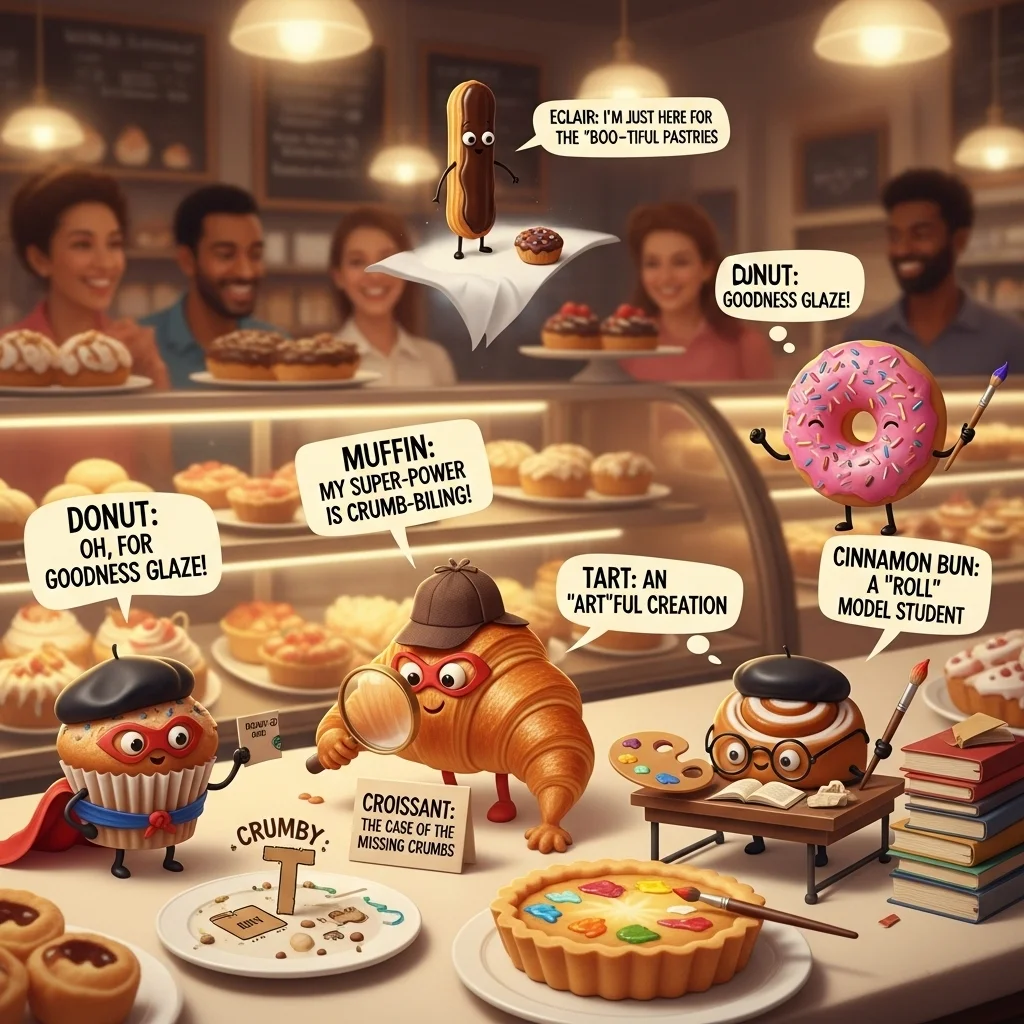 🥐 Pastry Puns for Everyday Fun