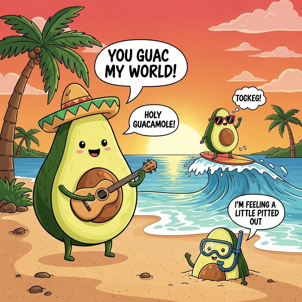 🥗 Healthy Eating Avocado Puns