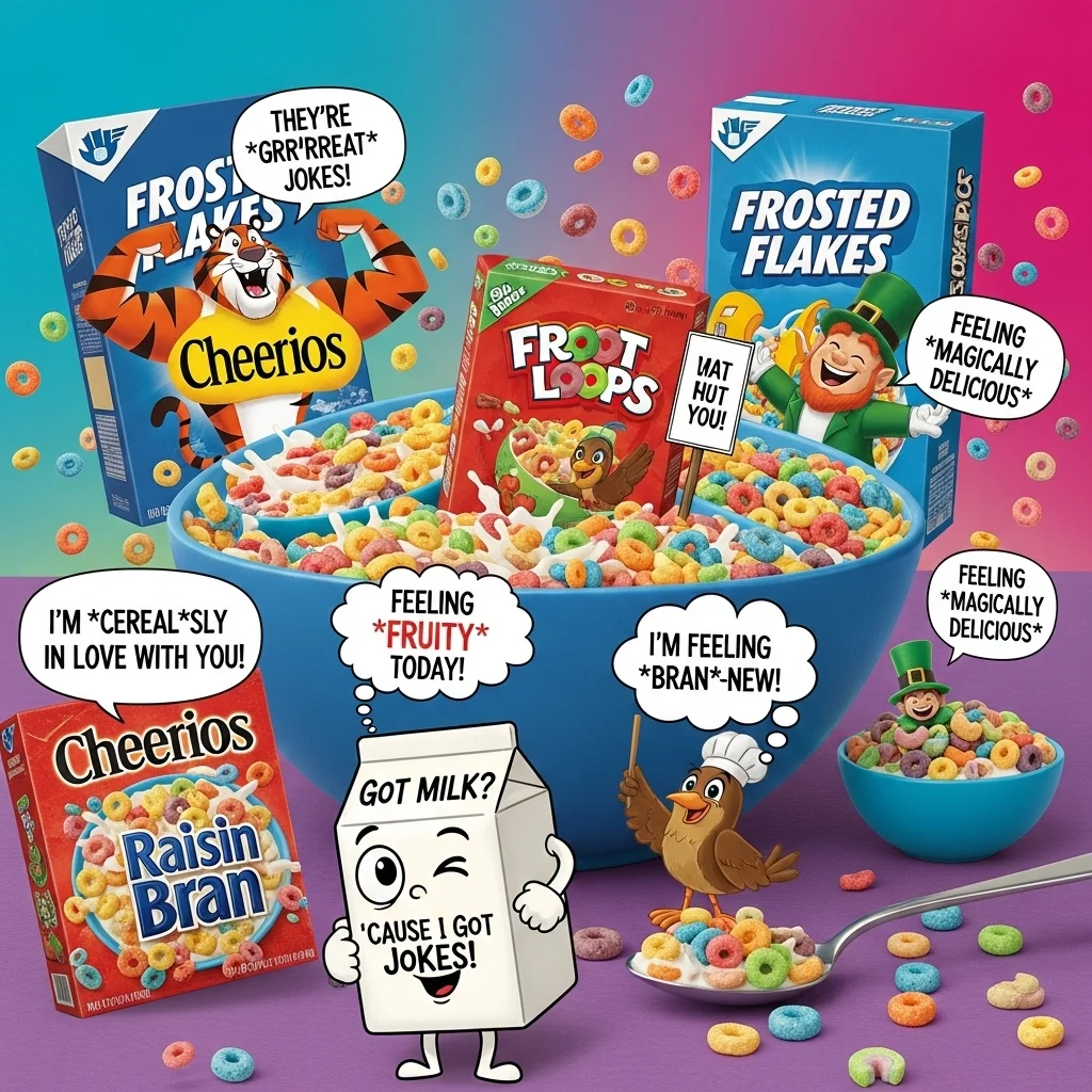 🥣 Crunchy Cereal Puns