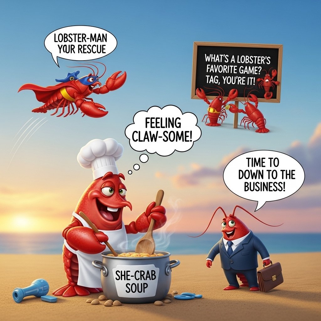 🦀 Anatomy & Claw Puns