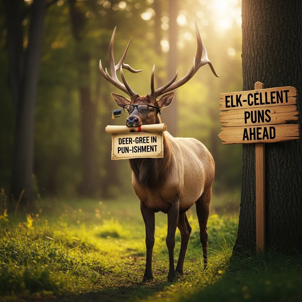 🦌 Funny Elk Puns