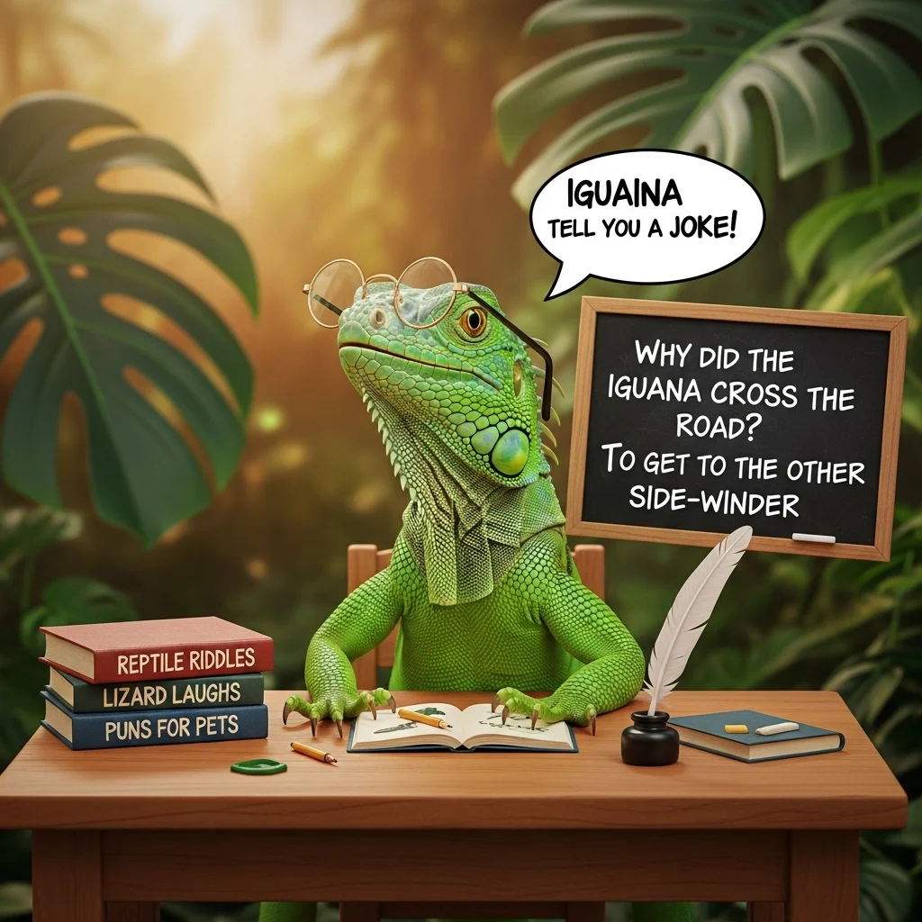 🦎 Classic Iguana Puns